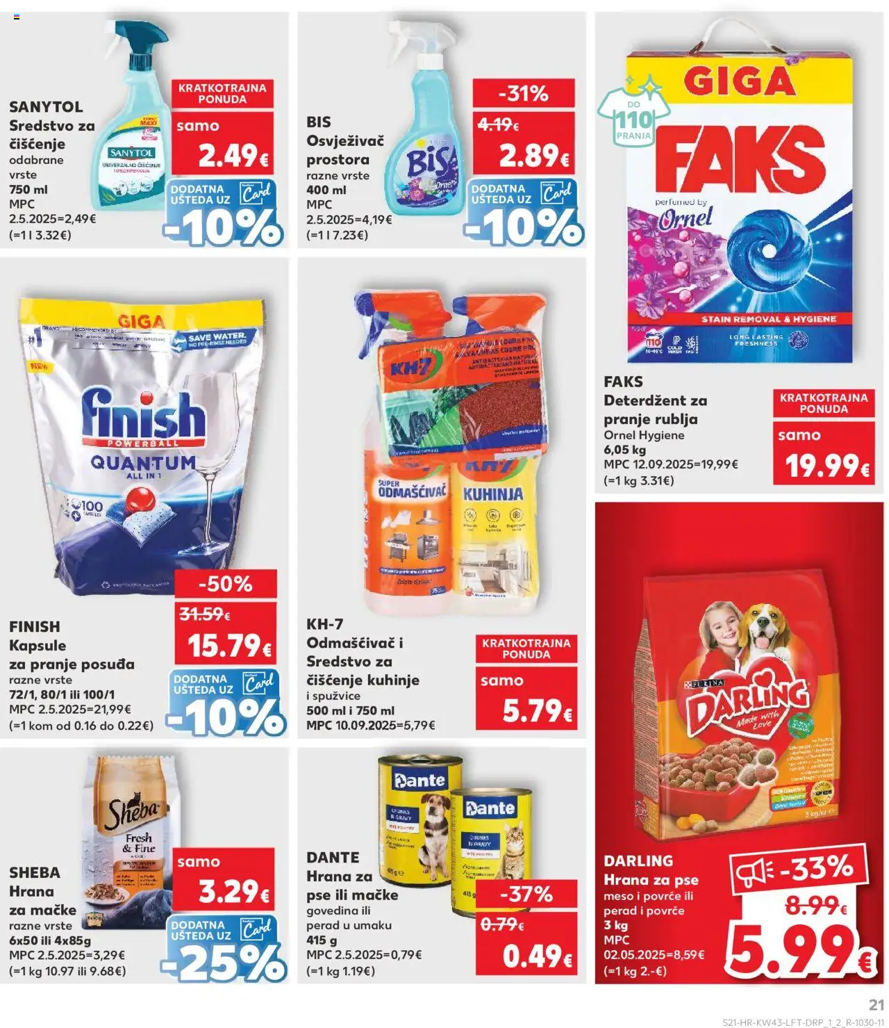 Kaufland katalog | vrijedi od 22.10.2025 | Stranica: 21