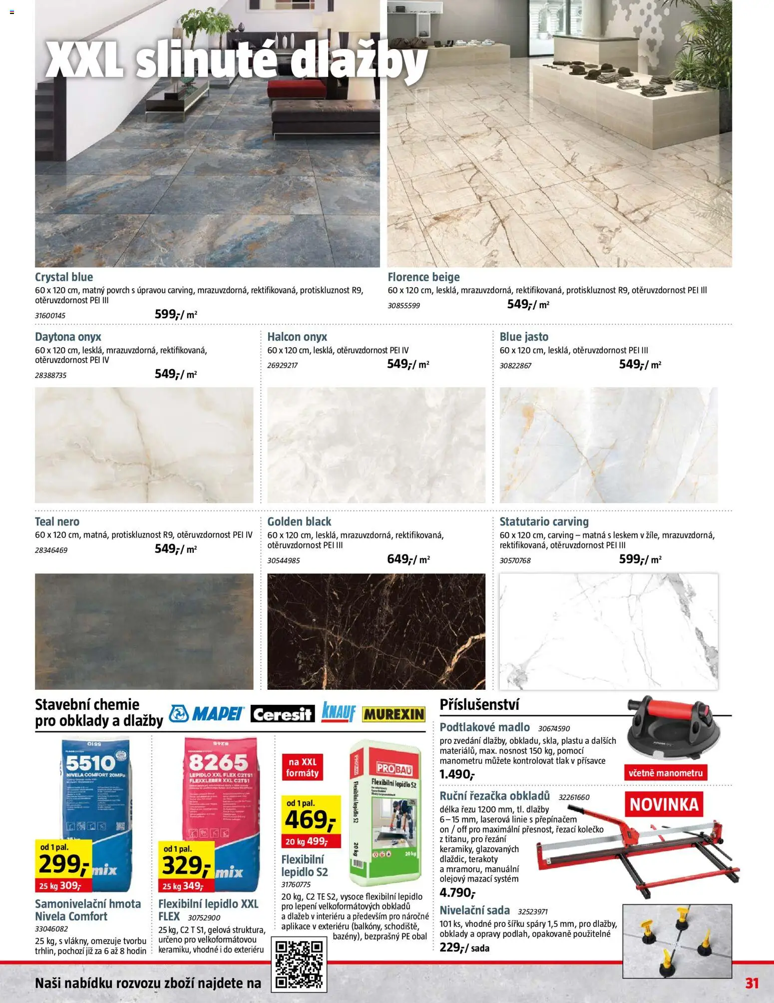 Bauhaus leták od 31.10.2025 | Strana: 31 | Produkty: Řezačka, Madlo