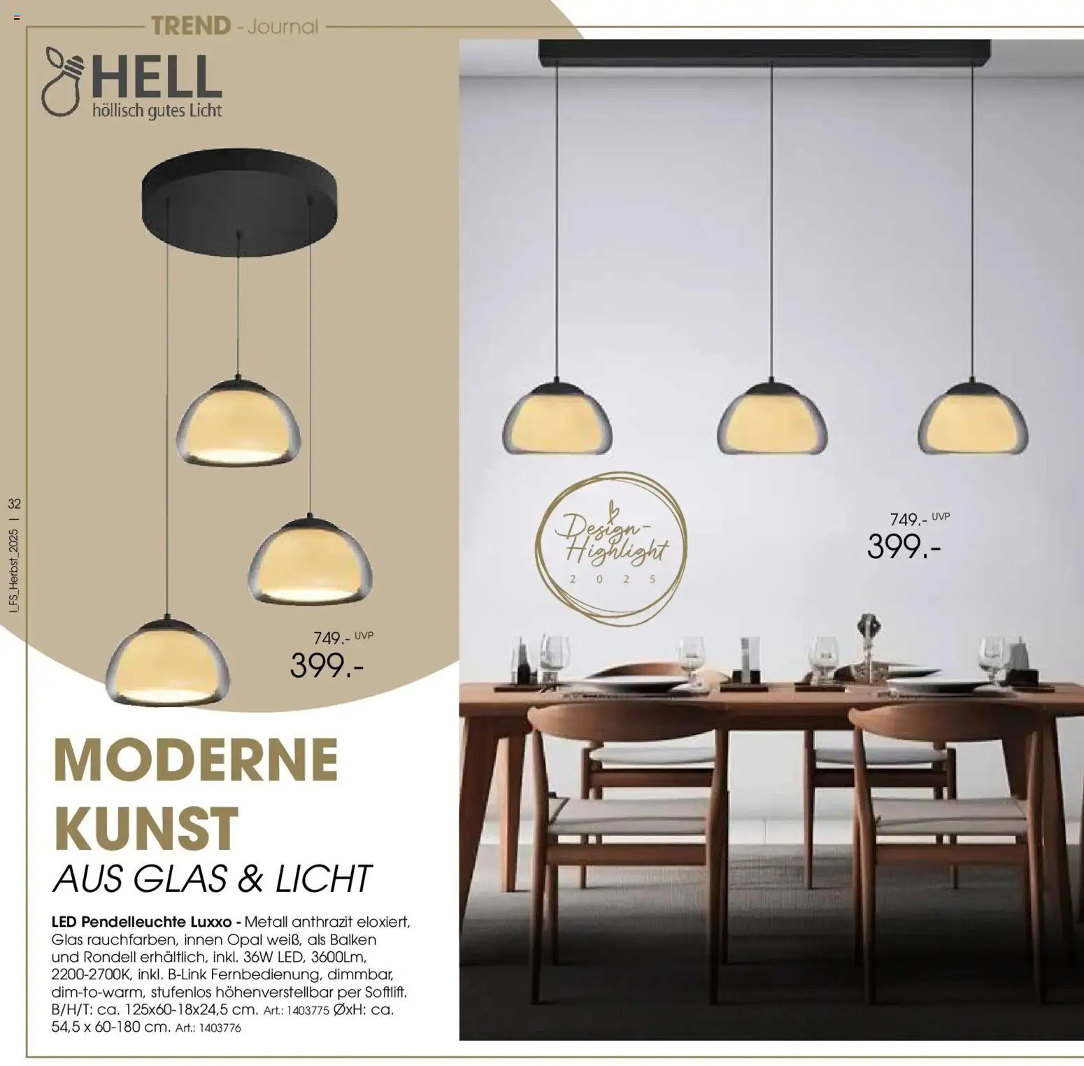 Zurbrüggen - Zurbrüggen: Raum für neue Lieblingsstücke – gültig ab 19.10.2025 | Seite: 32