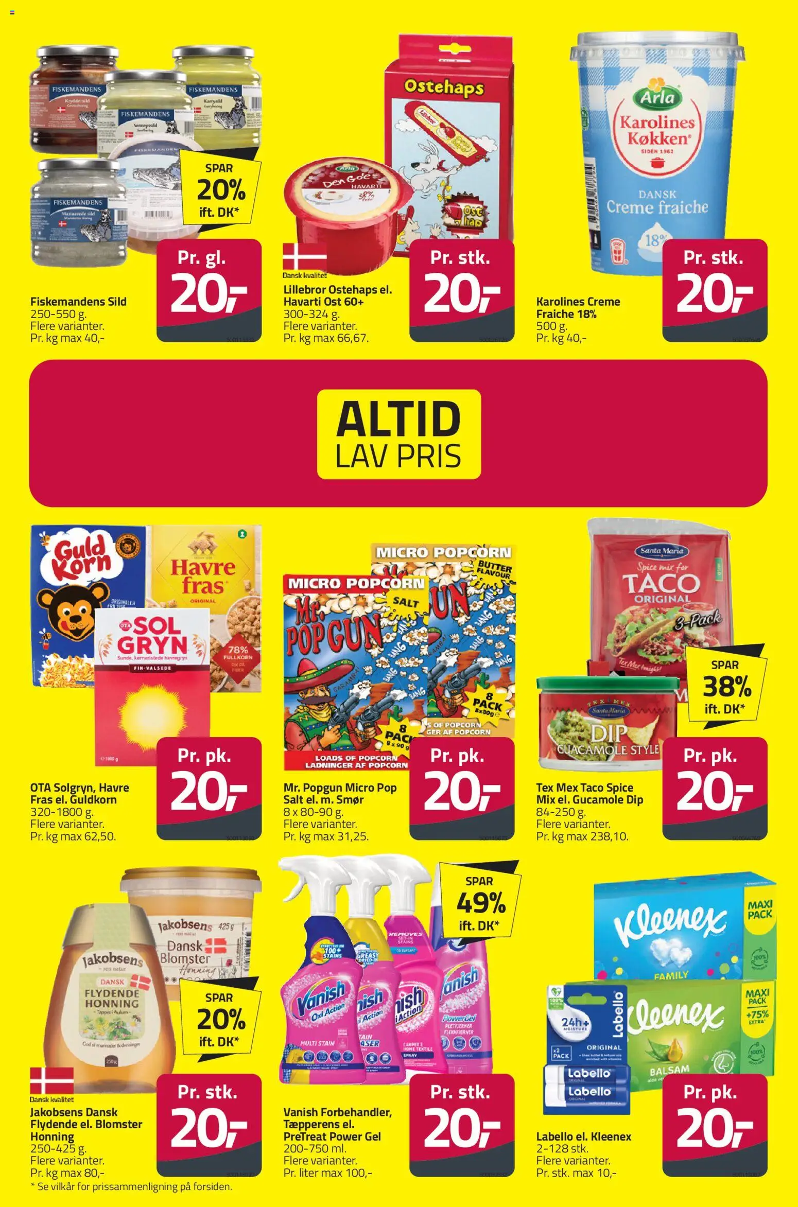 Fleggaard tilbudsavis – gyldig fra 18.02.2026 | Side: 32 | Produkter: Smør, Creme fraiche, Salt, Ostehaps