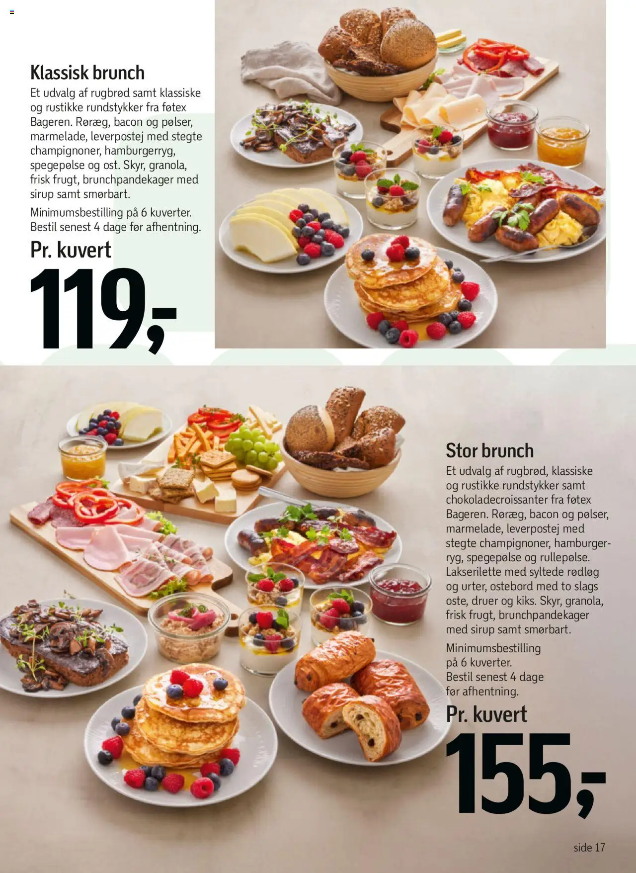 Føtex tilbudsavis – gyldig fra 23.12.2024 | Side: 17 | Produkter: Rødløg, Spegepølse, Rugbrød, Bacon