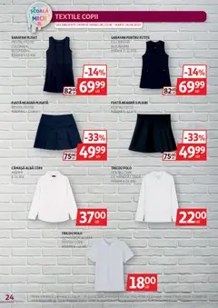 Catalog Auchan – valabil de la 13.08.2025 | Pagină: 24 | Produse: Mici, Tricou