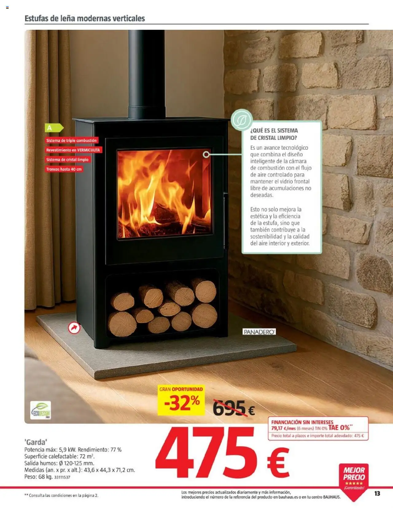 Bauhaus - Calefacción │ válido desde el 16.09.2025 | Página: 13 | Productos: Cámara, Peso