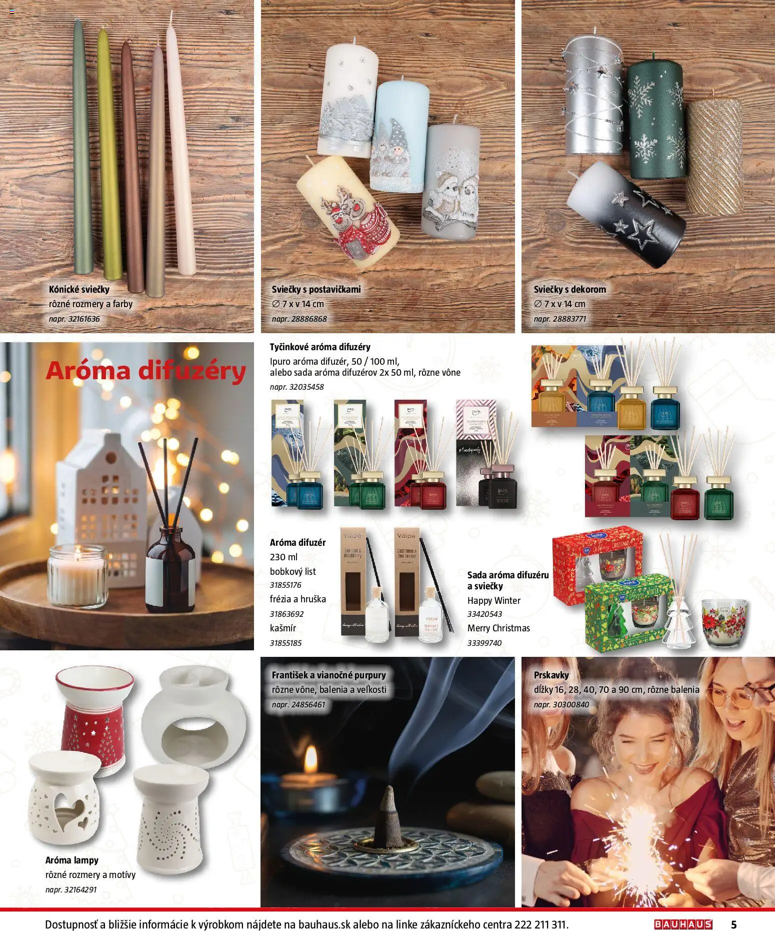 Nové Bauhaus akcie – leták je platný od 21.11.2025 | Strana: 5 | Produkty: Difúzer, Aroma difúzer