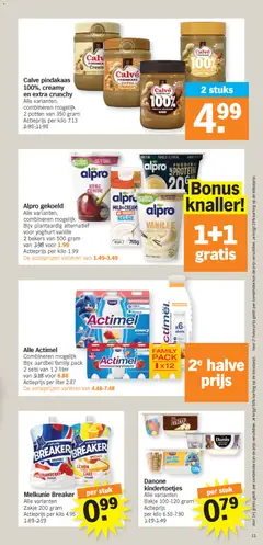 Albert Heijn folder week  / de la semaine 3 - Voorbeeld van een folder van Albert Heijn, geldig van 12.01.2026 | Pagina: 11 | Producten: Vitamine D, Banaan, Aardbei, Chocolade