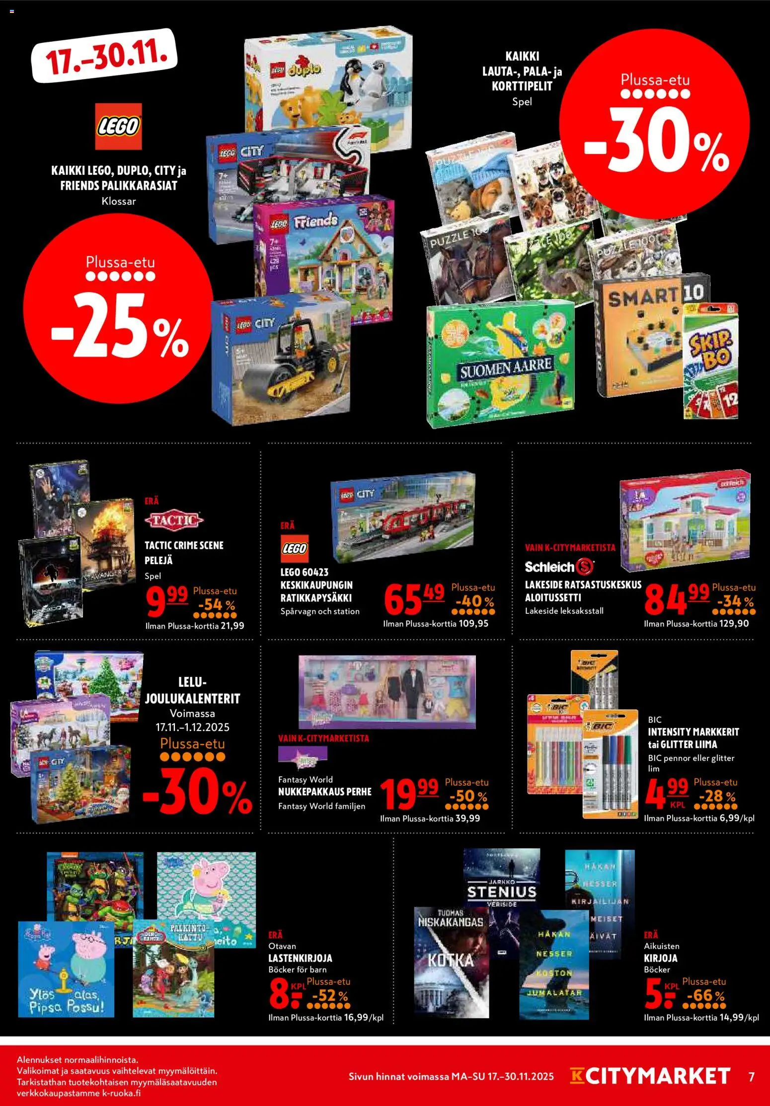 K-Citymarket - Black Friday – voimassa 17.11.2025 alkaen | Sivu: 7 | Tuotteet: Liima