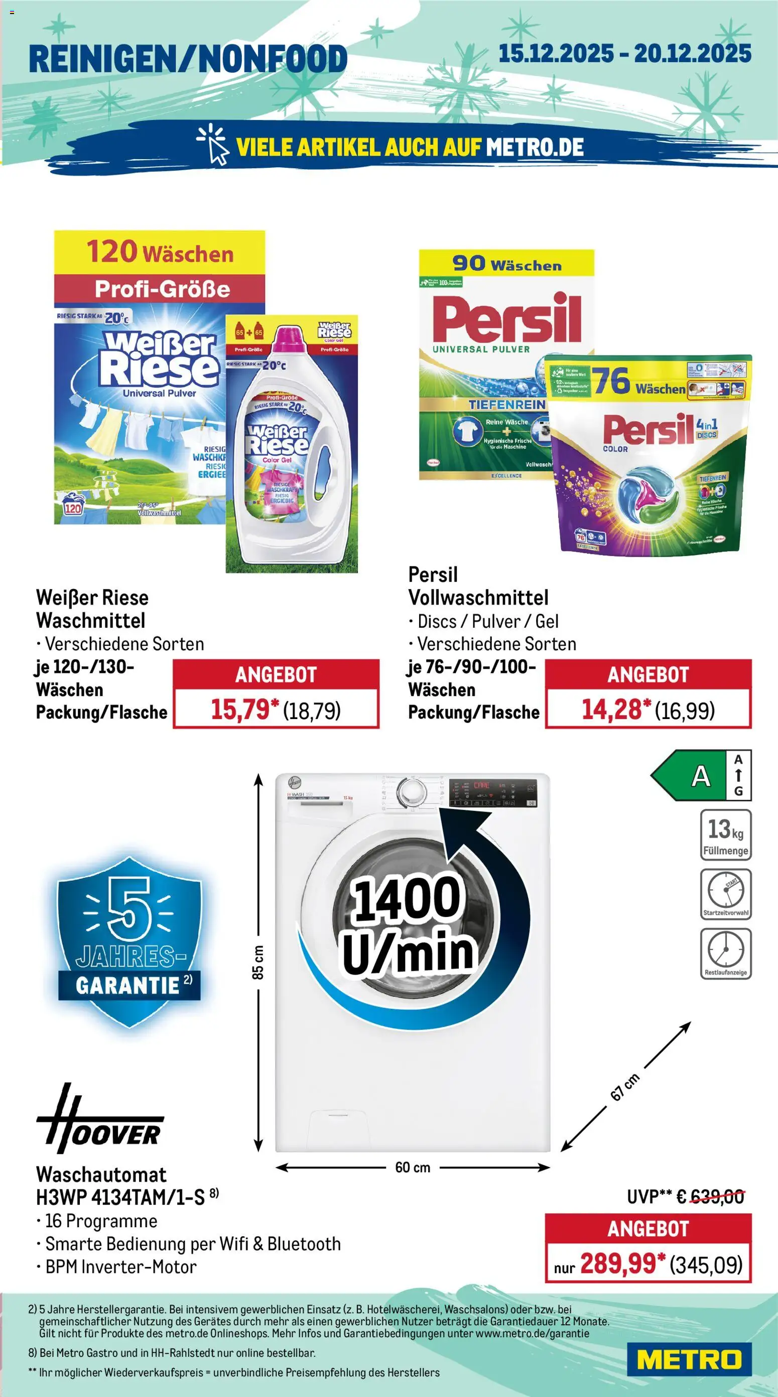 Metro Prospekt 	 – gültig ab 15.12.2025 | Seite: 17 | Produkte: Zitronengras, Wodka gorbatschow, Wodka