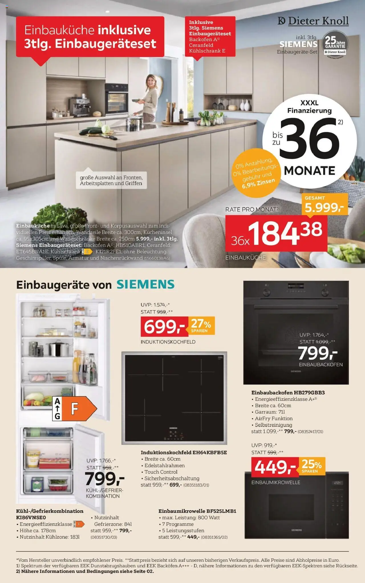 XXXLutz  Küchen Nolte gültig ab 29.07.2025 | Seite: 4 | Produkte: Kühlschrank