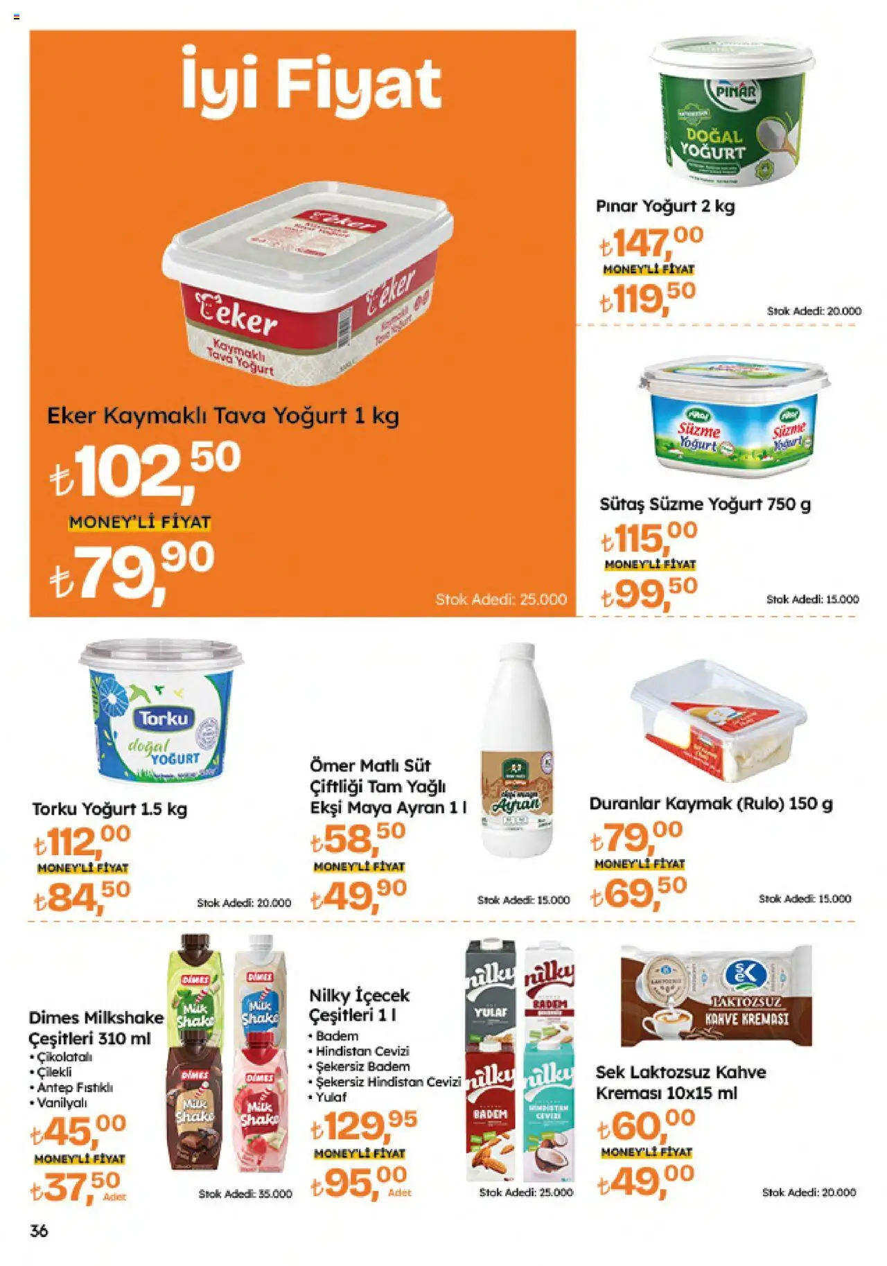 Migros Katalog - Migroskop - 11.09.2025 tarihinden itibaren geçerlidir | Sayfa: 36 | Ürünler: Hindistan Cevizi, Yoğurt, Kahve, Badem
