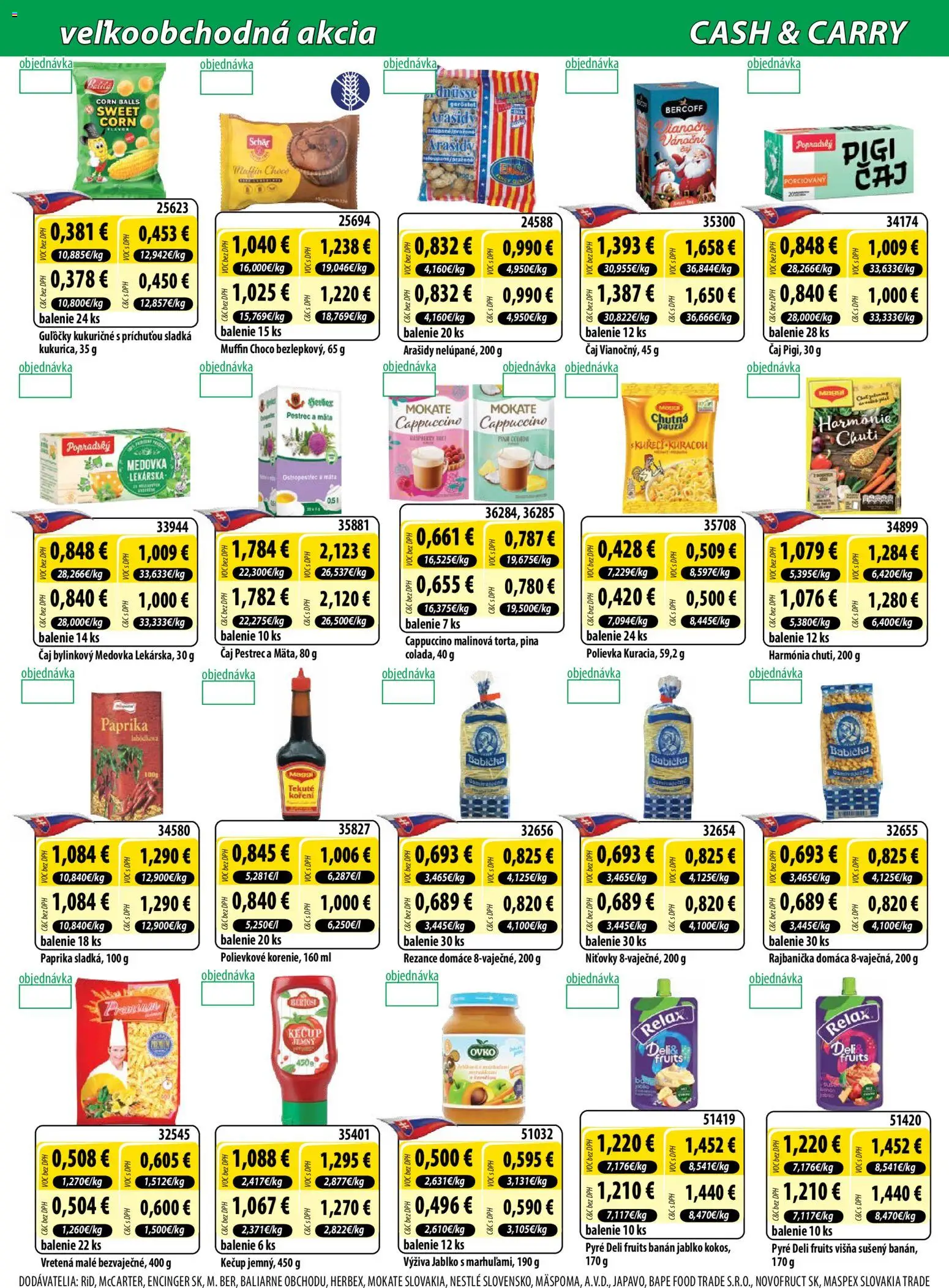 Nové Milk Agro akcie – leták je platný od 26.11.2025 | Strana: 5 | Produkty: Paprika, Rezance, Kečup, Arašidy