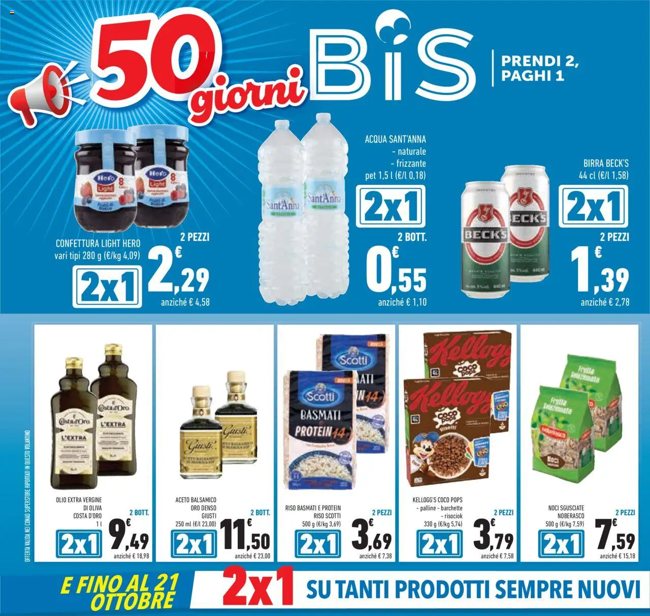 Volantino Conad del 24.09.2025 | Pagina: 6 | Prodotti: Riso Basmati, Frutta, Olio, Aceto