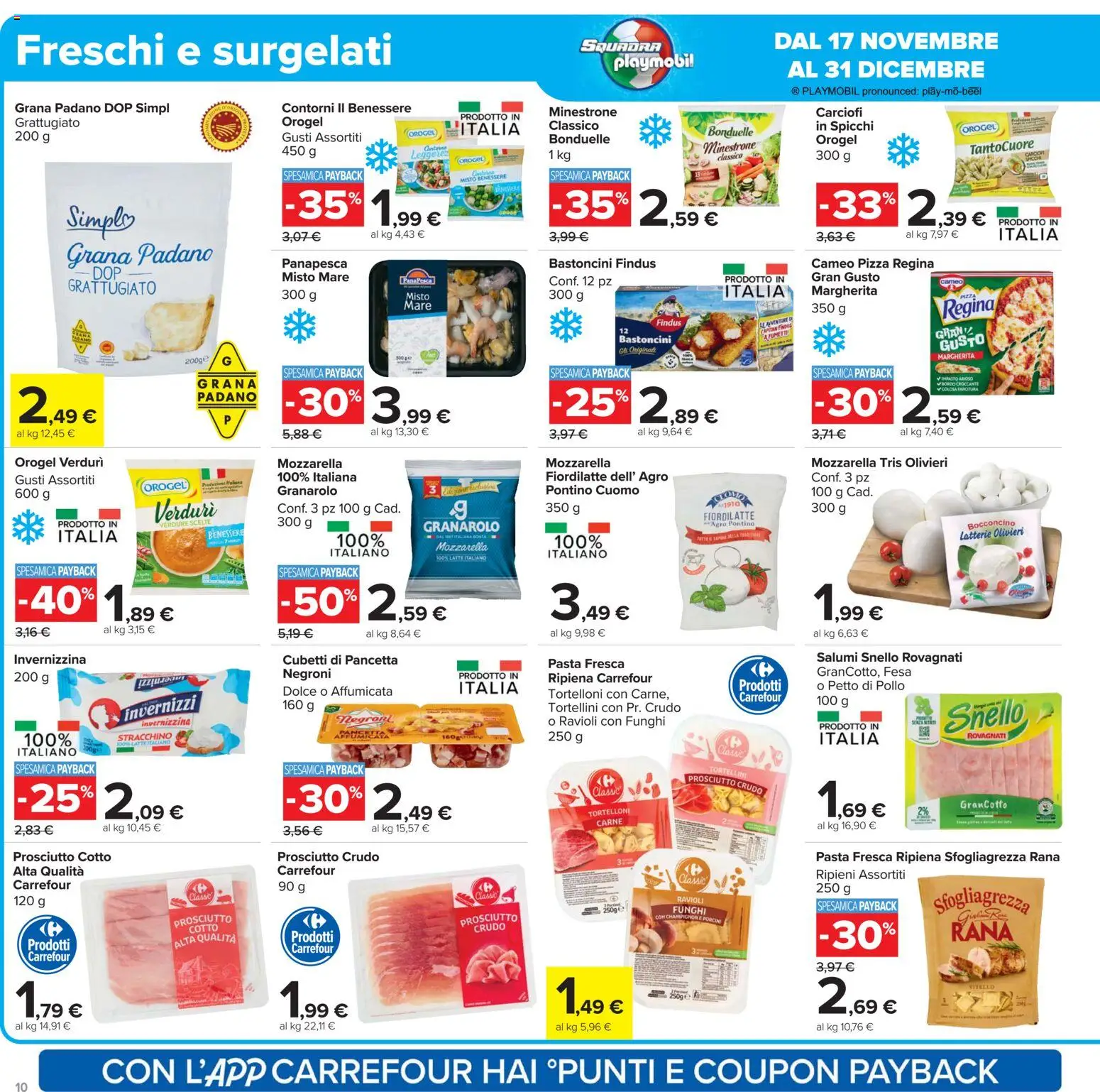 Volantino Carrefour del 02.12.2025 | Pagina: 10 | Prodotti: Carciofi, Vitello, Ravioli, Tortelloni