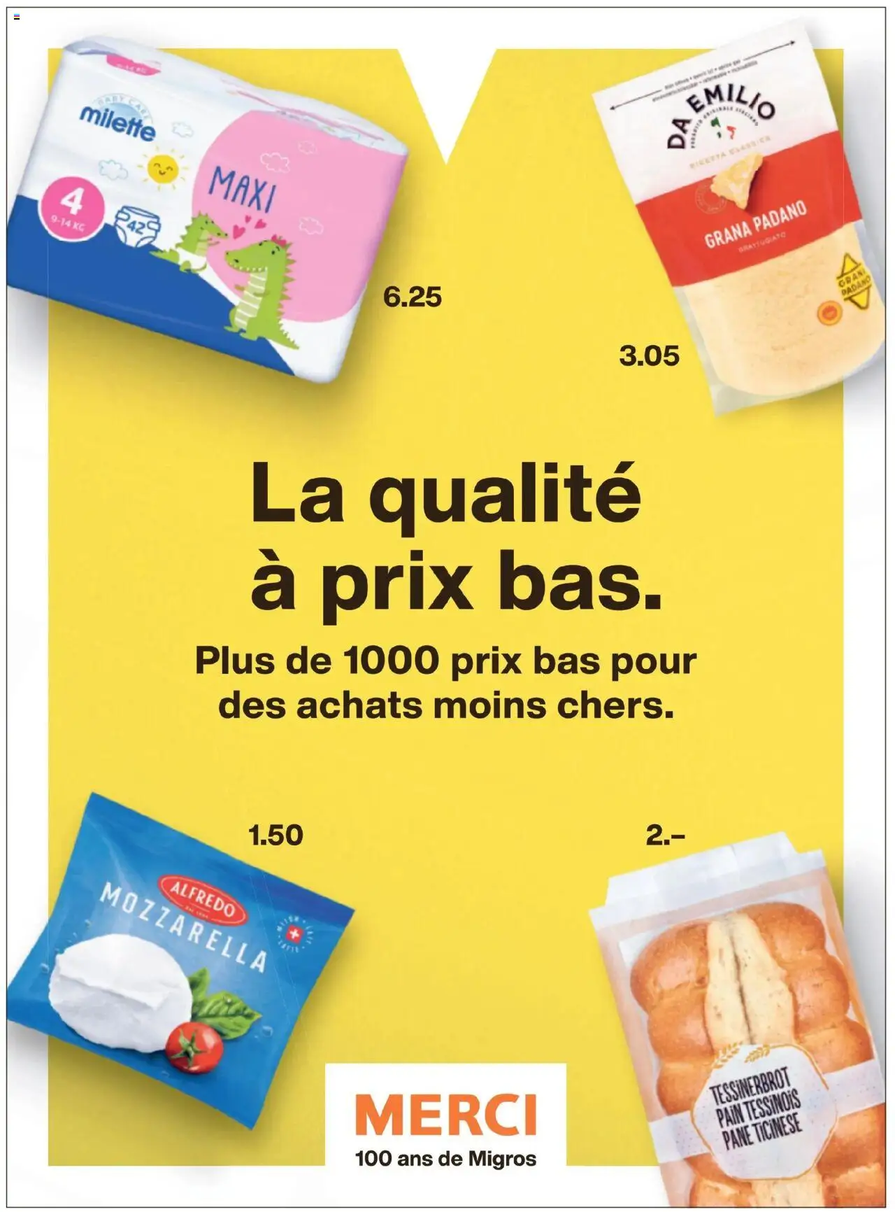 Migros - Magazin FR ab 25.08.2025 | Seite: 4 | Produkte: Pane
