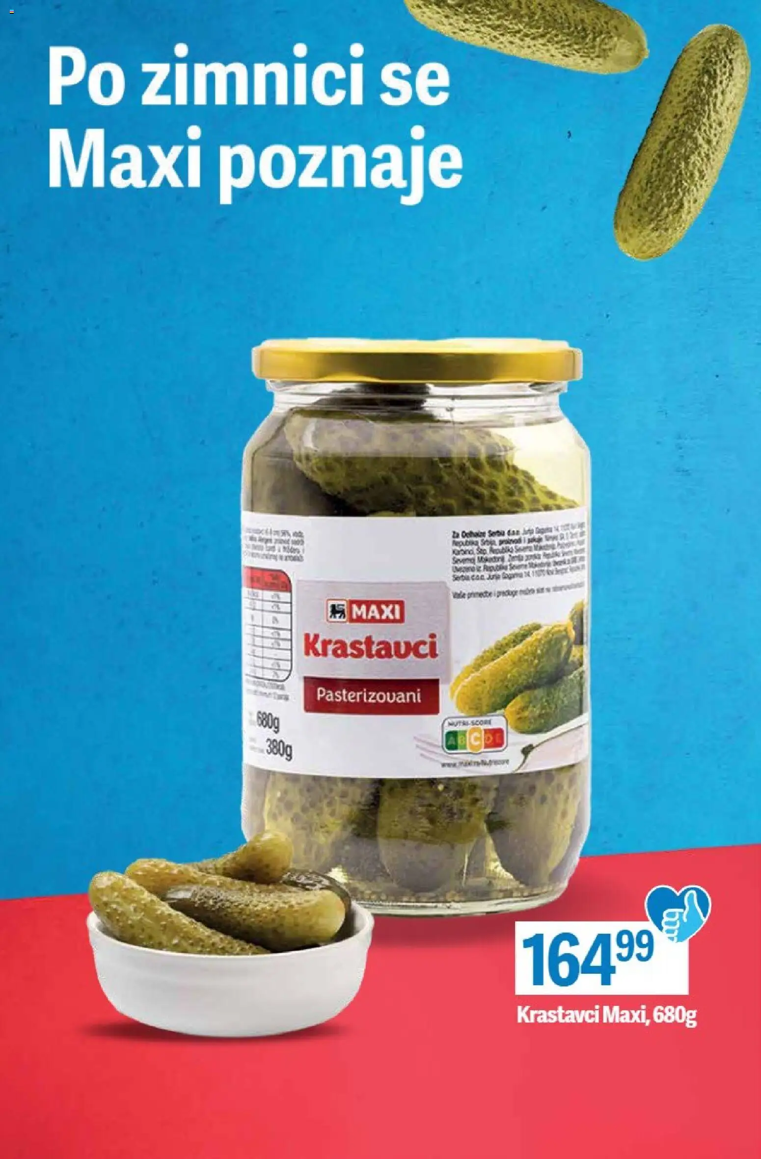 Maxi katalog - važi od 22.12.2025 | Strana: 36 | Proizvode: Krastavci