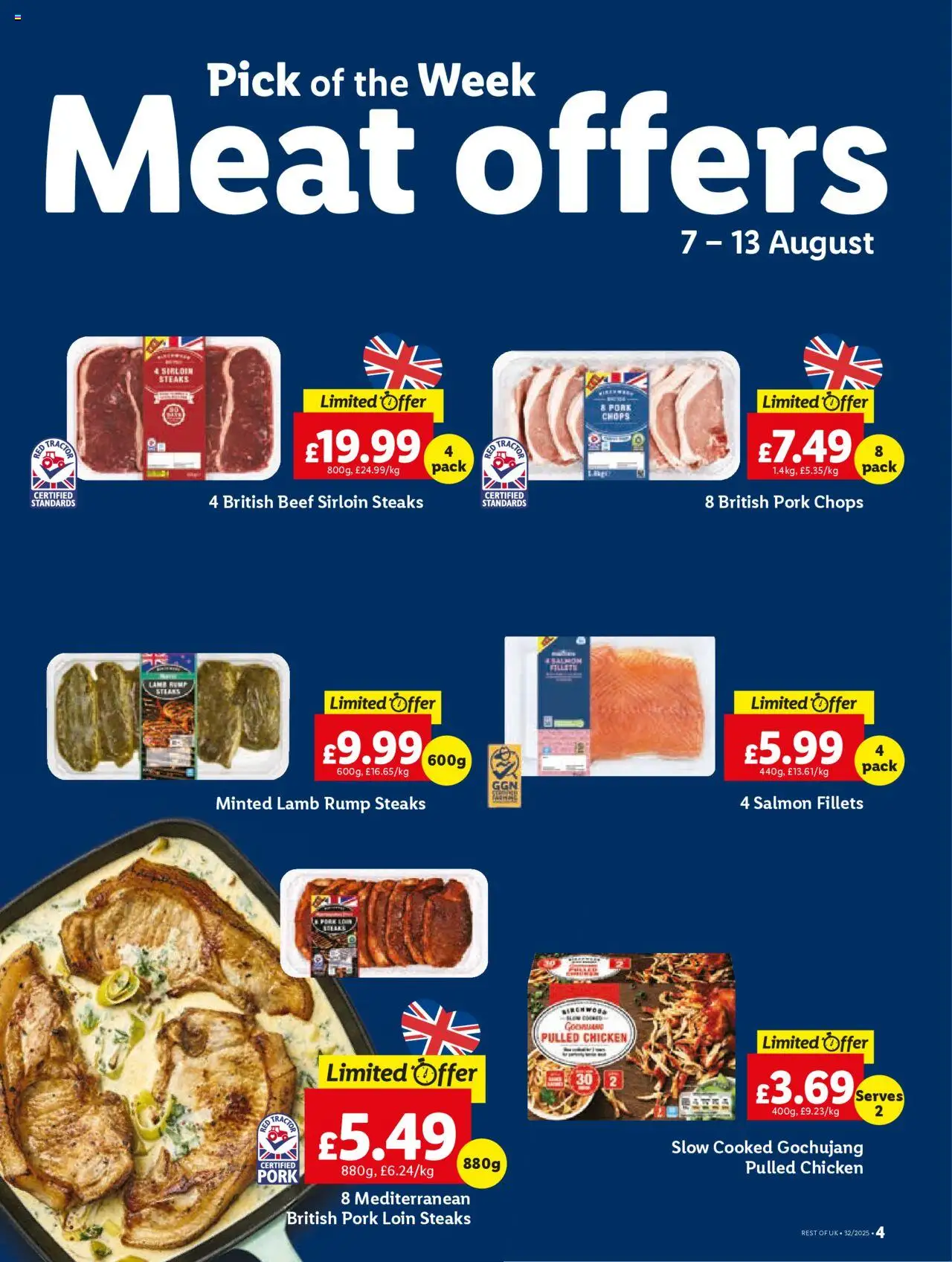  | Page: 4 | Products: Salmon, Chicken, Ostyalap, Pork