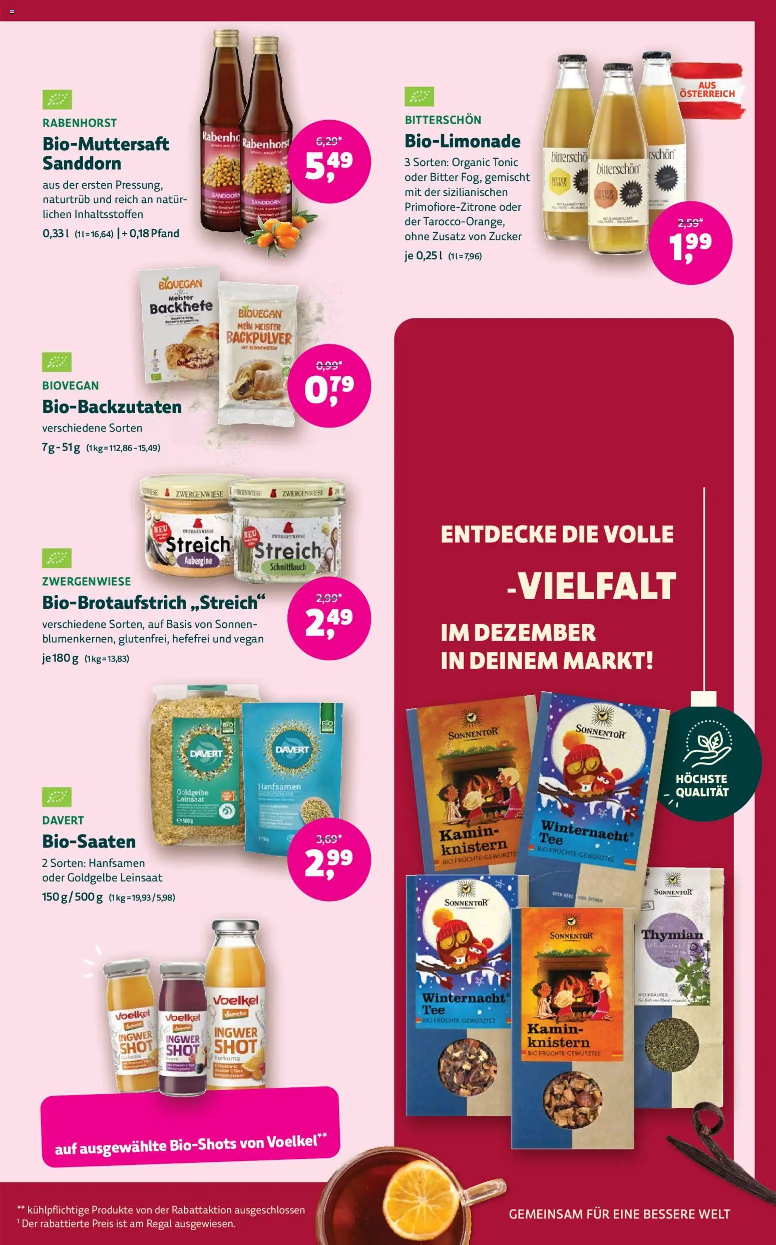 Denns BioMarkt Angebote gültig ab 03.12.2025 | Seite: 9 | Produkte: Zucker, Aubergine, Regal