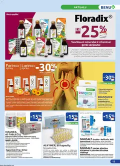 BENU leidinys galioja nuo 01.03.2026 | Puslapis: 13 | Prekių: Druska