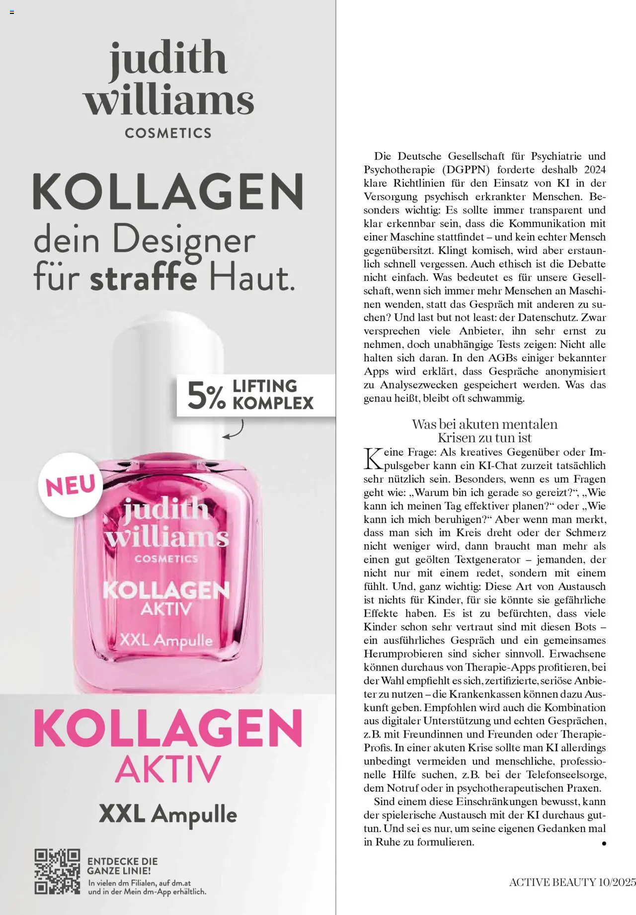 dm drogerie markt Active Beauty Magazin 10/2025 gültig ab 01.10.2025 | Seite: 28