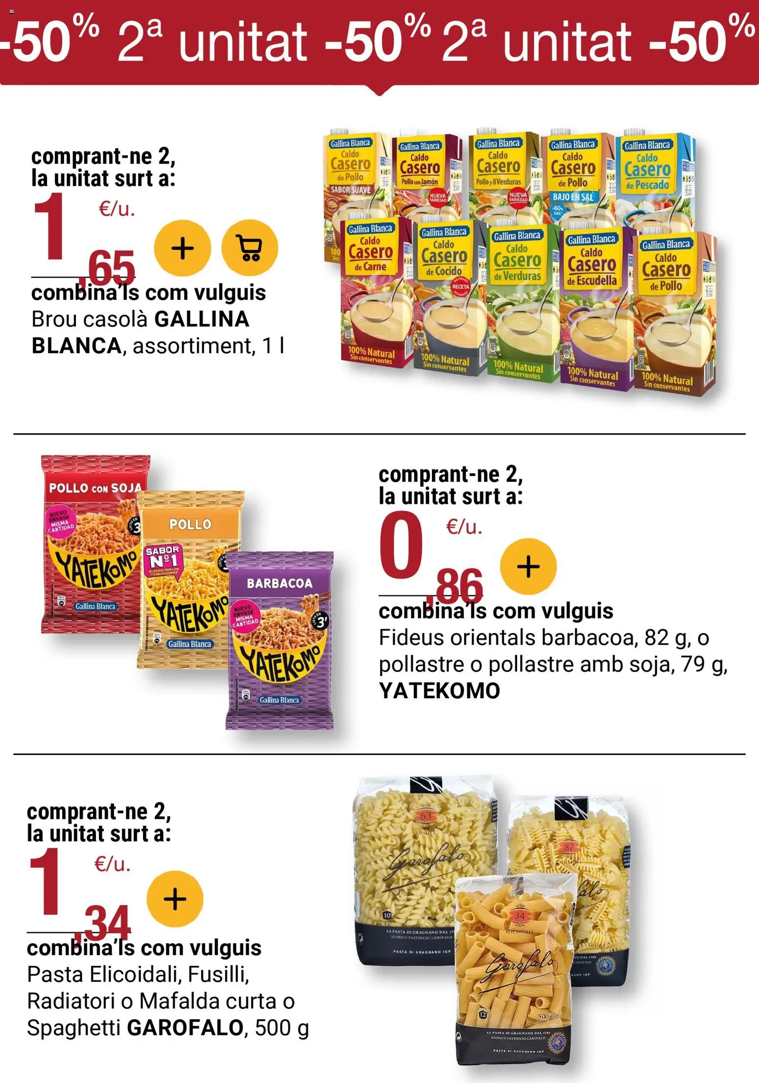 Bonpreu folleto │ válido desde el 04.11.2025 | Página: 10 | Productos: Jamón, Pescado, Pasta, Barbacoa