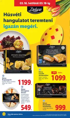 Deluxe Mini jégkrém desszert, Karamell-banán / keksz-csokoládé karamellszósszal / mogyoró-mokka / vanília-őszibarack 140 ml - amely érvényes a következő dátumtól: 12.03.2026 | Oldal: 70