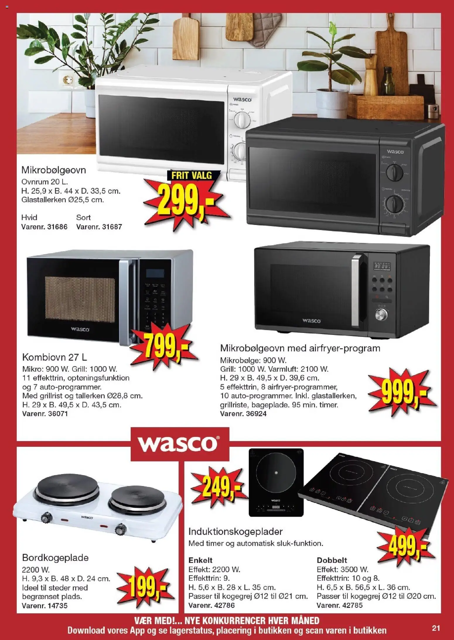 Harald Nyborg tilbudsavis – gyldig fra 13.11.2025 | Side: 23 | Produkter: Mikrobølgeovn, Grill