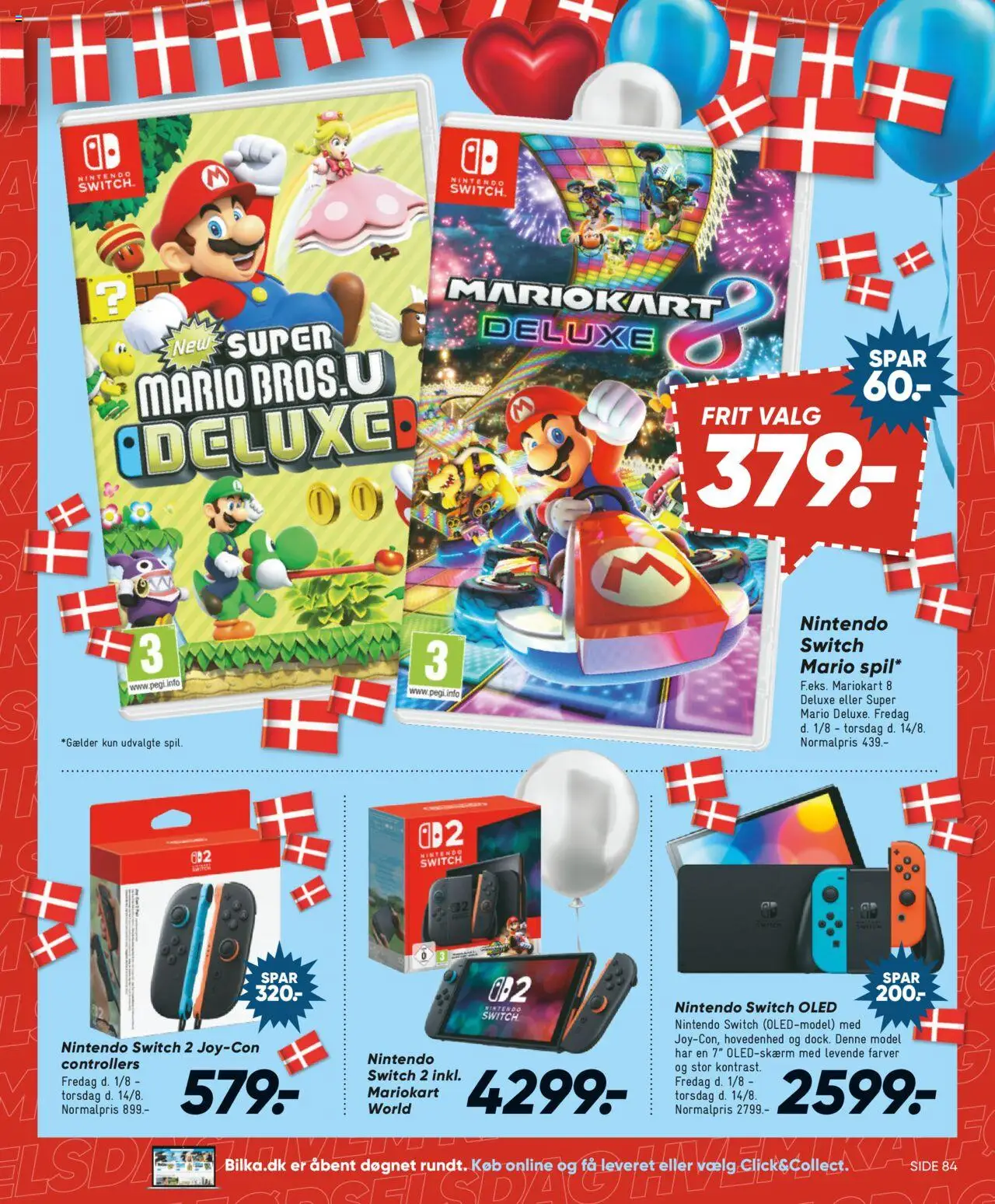 Bilka Tilbudsavis gyldig fra 01.08.2025 | Side: 27 | Produkter: Nintendo Switch