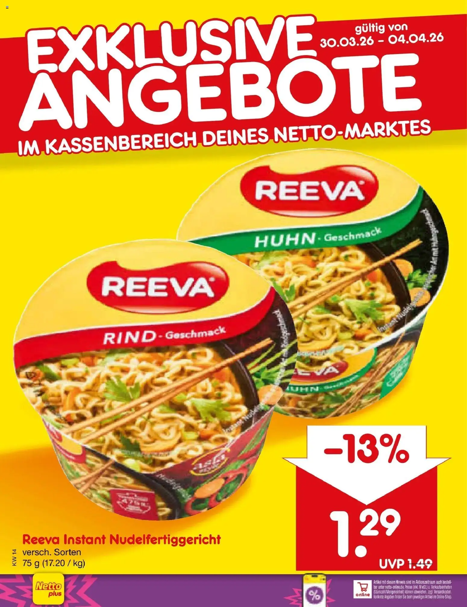 Netto Marken-Discount Prospekt Mistelbach	 – gültig ab 30.03.2026 | Seite: 32