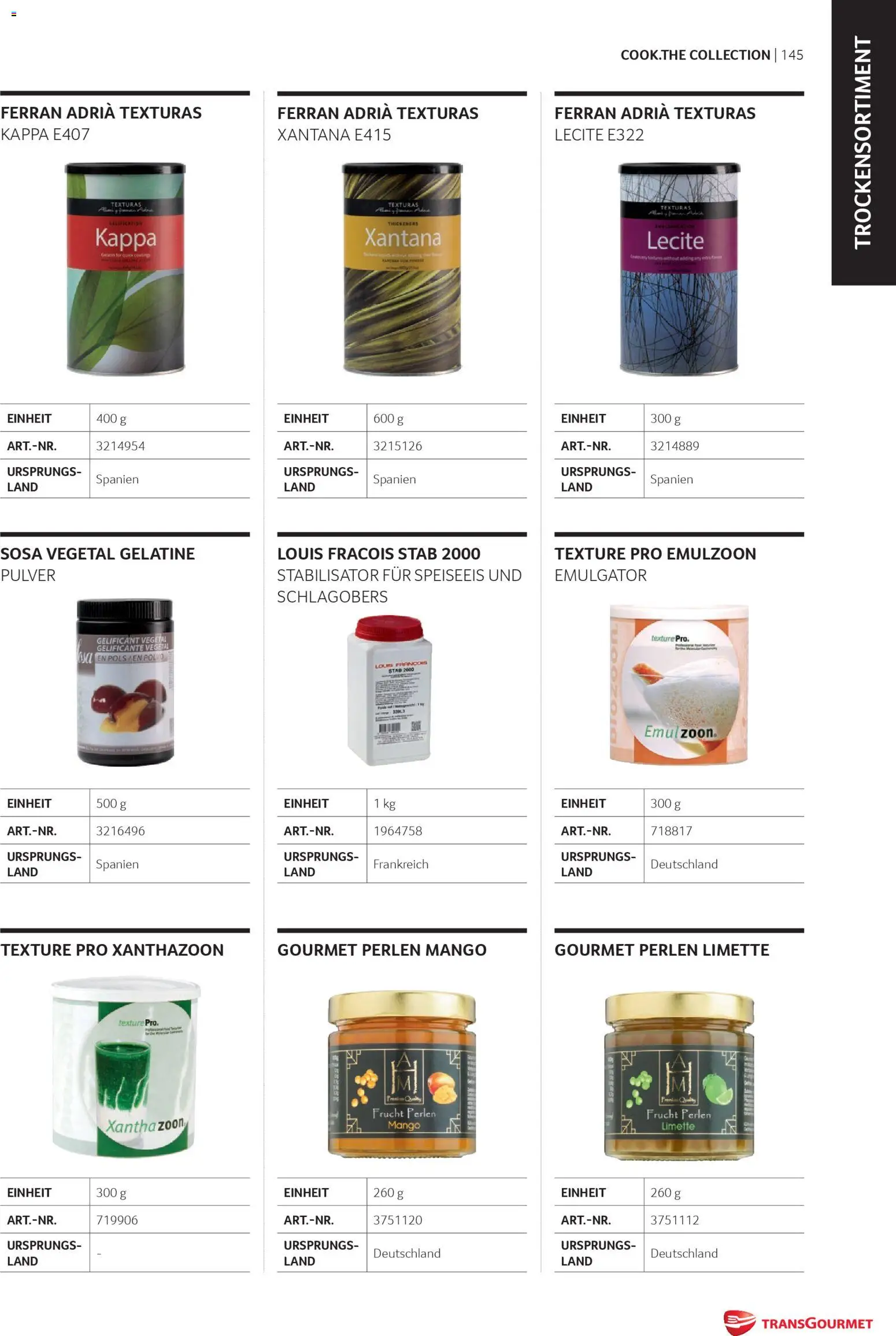 Transgourmet Cook Look-Book gültig ab 08.04.2026 | Seite: 145 | Produkte: Mango, Limette