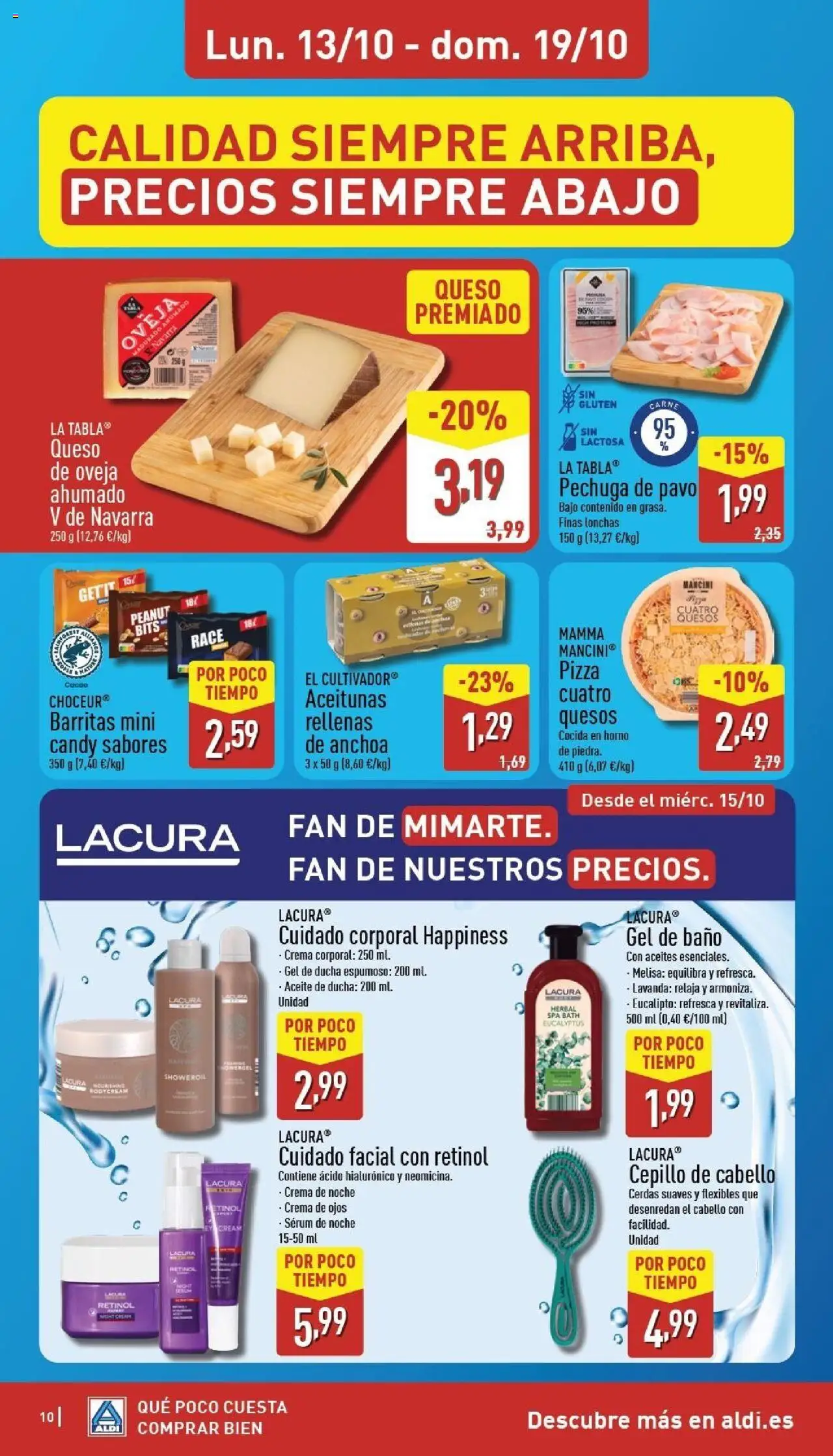 Aldi folleto Península │ válido desde el 13.10.2025 | Página: 10 | Productos: Gel de ducha, Sérum, Crema de noche, Baño