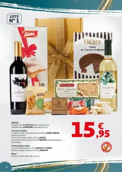Vista previa Alcampo - Nacional válido desde el 06.11.2025 | Página: 2 | Productos: Chocolate, Vino, Paté, Caja