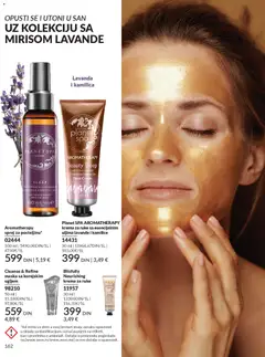 Planet SPA AROMATHERAPY krema za ruke sa esencijalnim uljima lavande i kamilice, Hand cream with French Lavender & Chamomile Essential Oils. - pregled AVON kataloga - važi od 01.02.2026 | Strana: 168
