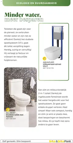 Brico Plan-it Badkamermagazine - Voorbeeld van een folder van Brico Plan-it, geldig van 28.04.2025 | Pagina: 102 | Producten: Toilet