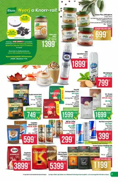 COOP - Újság Észak Kelet Pro-Coop Zrt - amely érvényes a következő dátumtól: 24.10.2025 | Oldal: 7