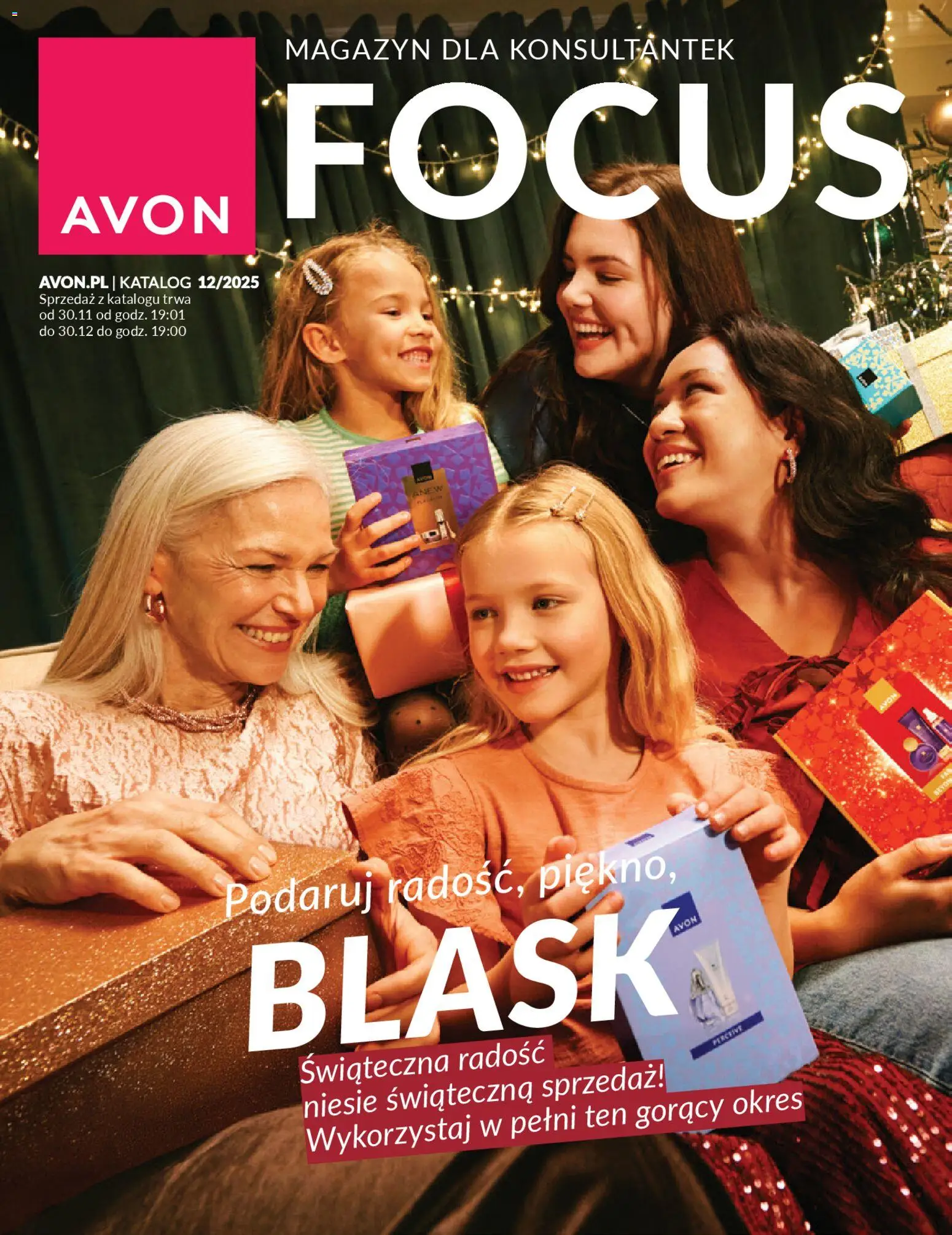 Avon Katalog - Magazyn Focus od 01.12.2025 | Strona: 1