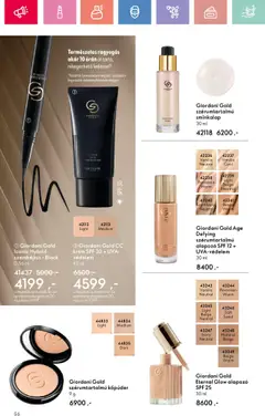 Oriflame akciós ujság - amely érvényes a következő dátumtól: 17.08.2025 | Oldal: 56