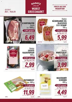 Vorschau von dem Prospekt - Radatz Flugblatt gültig ab 28.07.2025