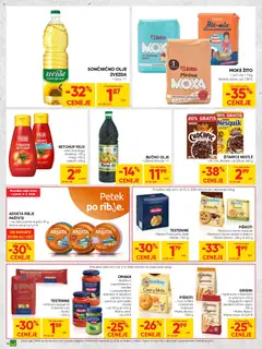 Tuš katalog akcije – veljaven od 04.02.2026 | Stran: 10 | Izdelki: Grisini, Pistacije, Olje, Testenine