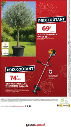 Bricomarché - Prévisualisation de Bricomarché catalogue valide à partir de 22.04.2026 | Page: 14 | Produits: Débroussailleuse, Olivier