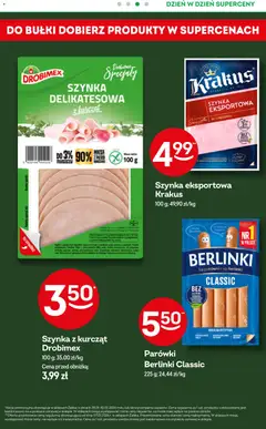 Pogląd oferty "Żabka Gazetka" - ważna od 28.01.2026 | Strona: 4 | Produkty: Piersi, Parówki, Szynka