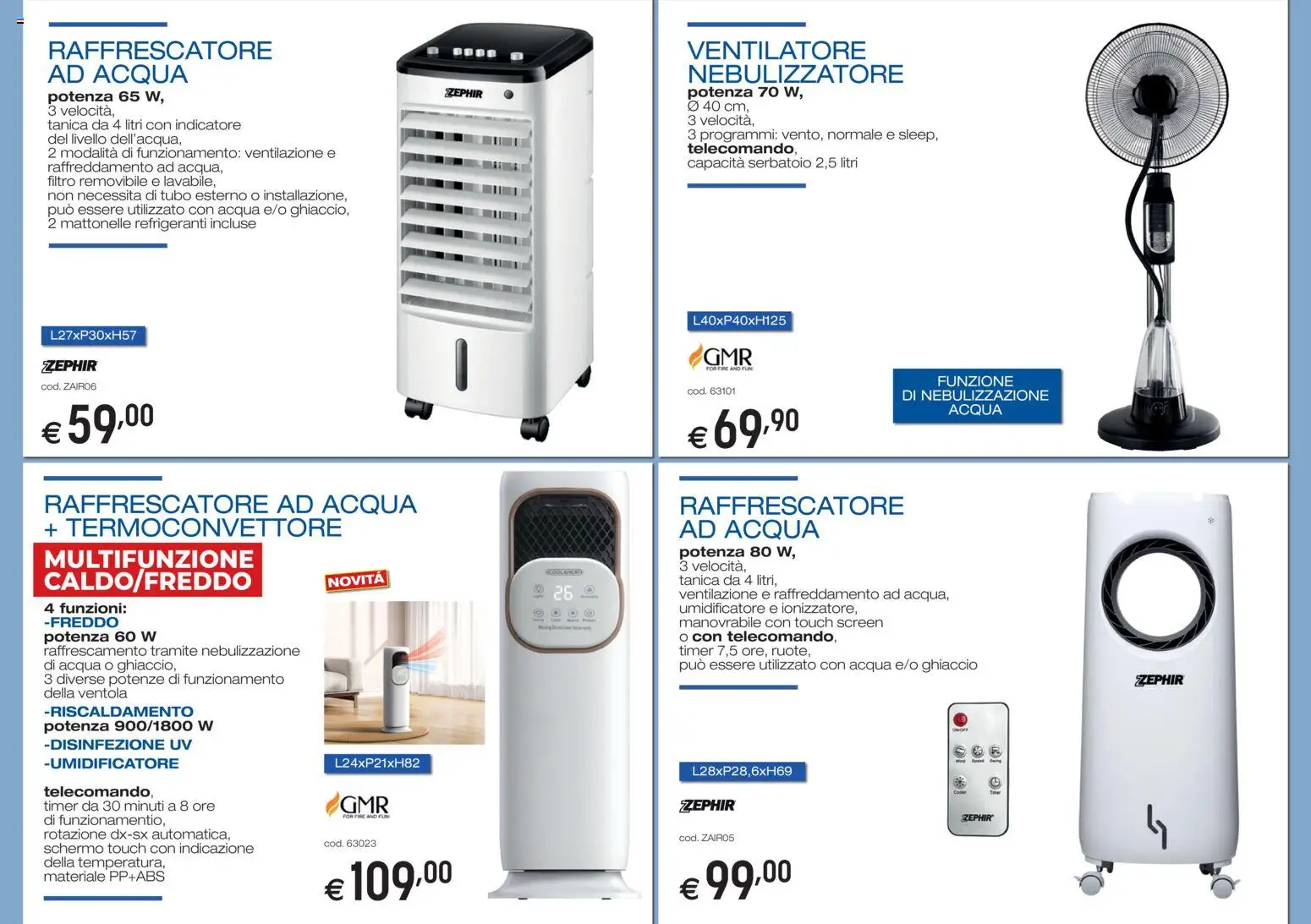Volantino Brico OK del 05.03.2026 | Pagina: 8 | Prodotti: Schermo, Ventilatore, Tubo, Tanica