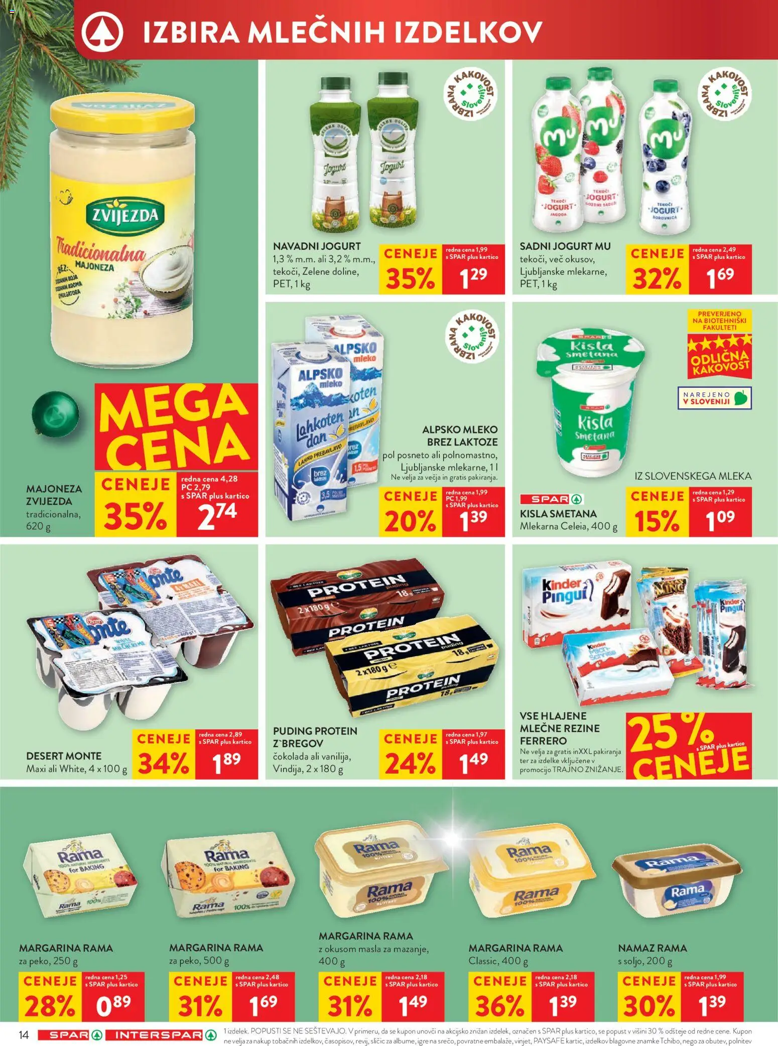 Novi Spar katalog ponudbe – veljaven od 03.12.2025 | Stran: 16