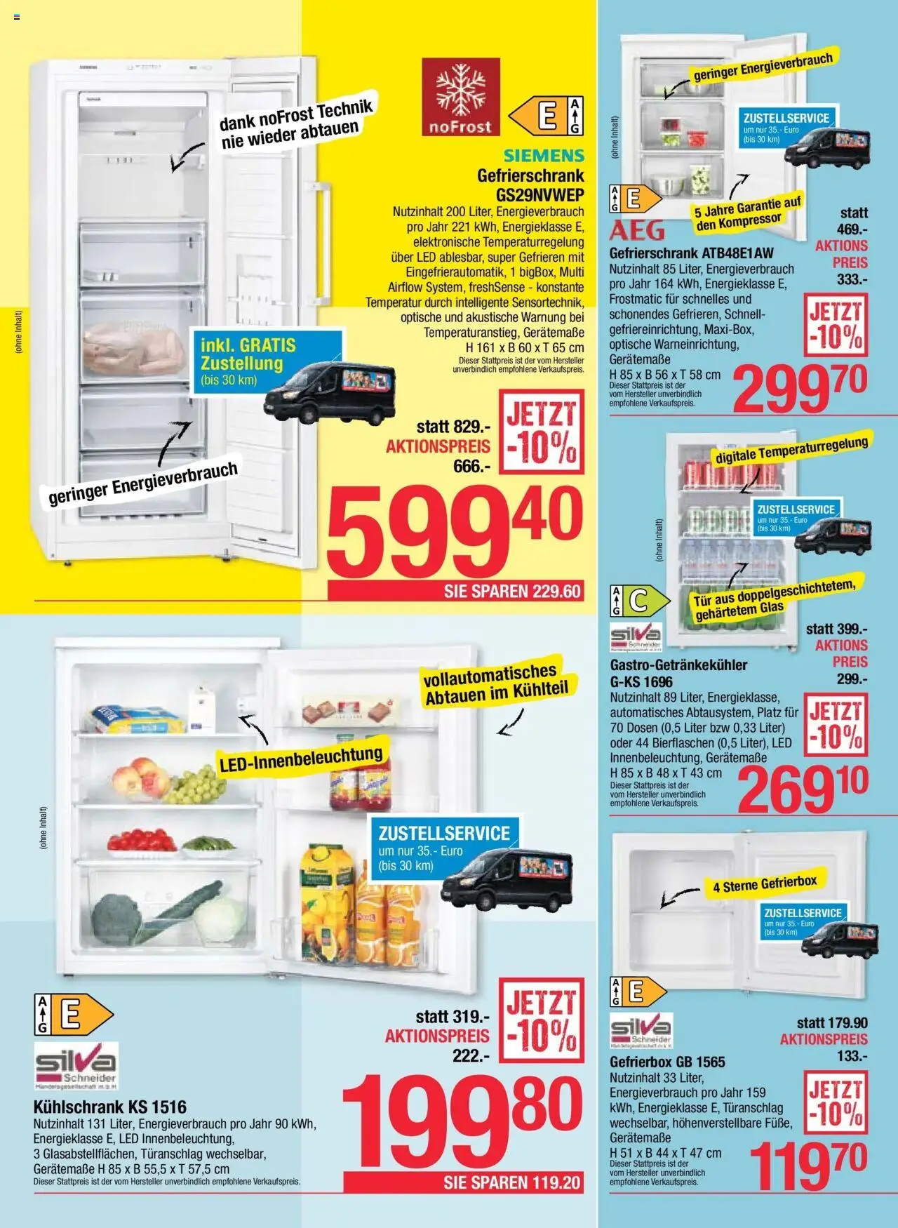 Maximarkt Vöcklabruck, Wels gültig ab 06.10.2025 | Seite: 25 | Produkte: Kühlschrank, Gefrierschrank