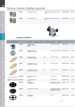 Makita-mainoslehti voimassa 24.03.2026 alkaen | Sivu: 386 | Tuotteet: Monitoimikone, Käsineet