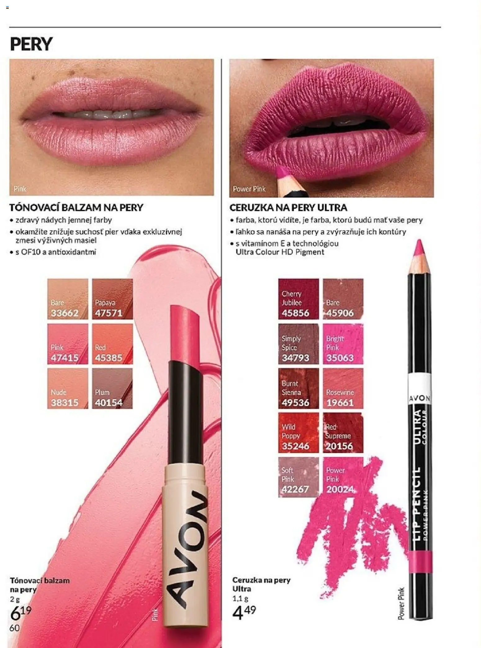 Nové Avon akcie – leták je platný od 01.01.2026 | Strana: 60 | Produkty: Ceruzka