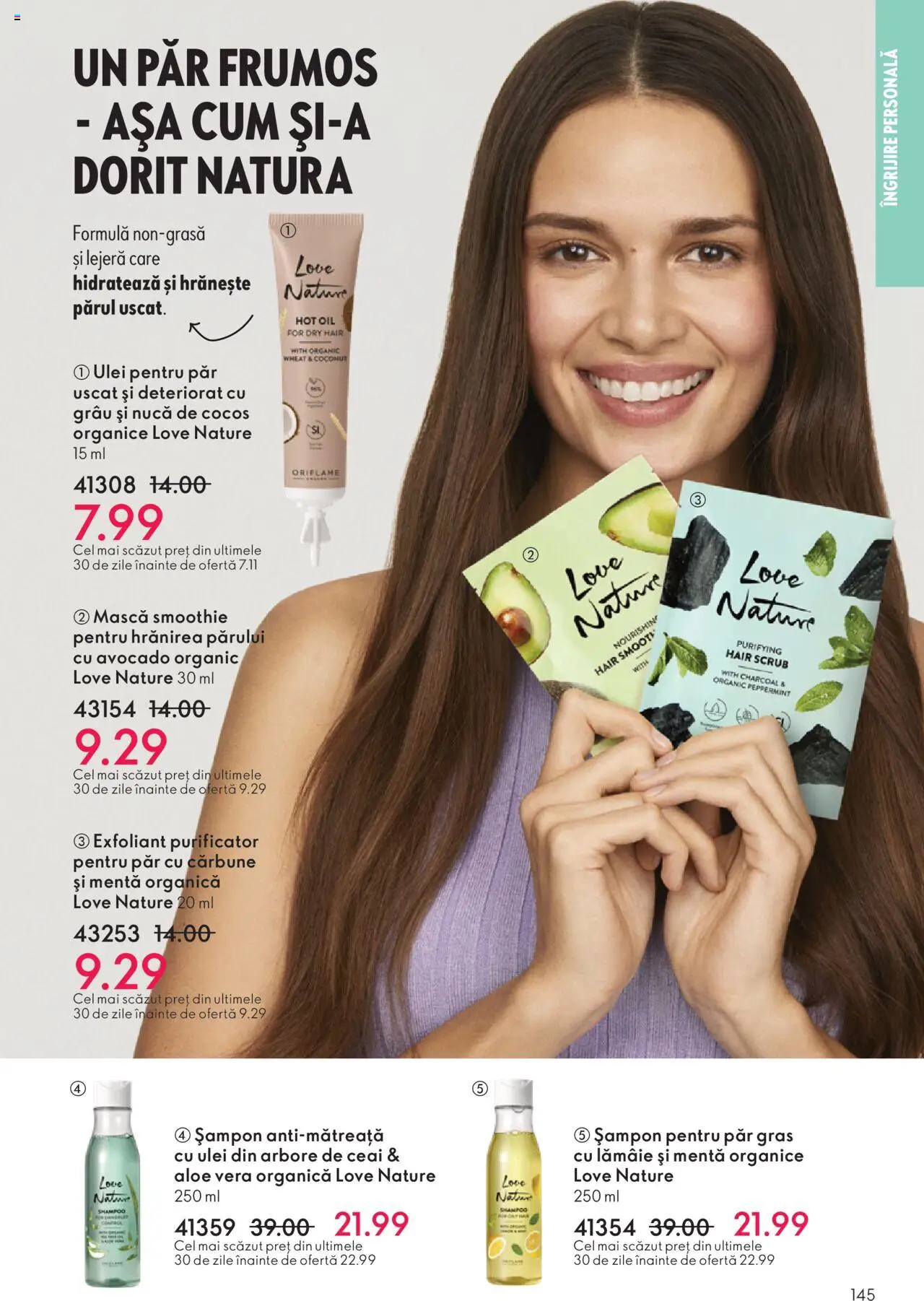Noul catalog Oriflame – valabil de la 12.11.2025 | Pagină: 145 | Produse: Ulei, Ceai, Avocado, Smoothie