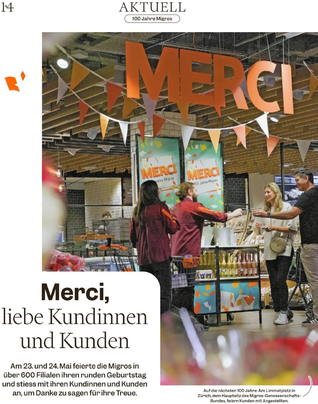 Migros Magazin ab 03.06.2025 | Seite: 14