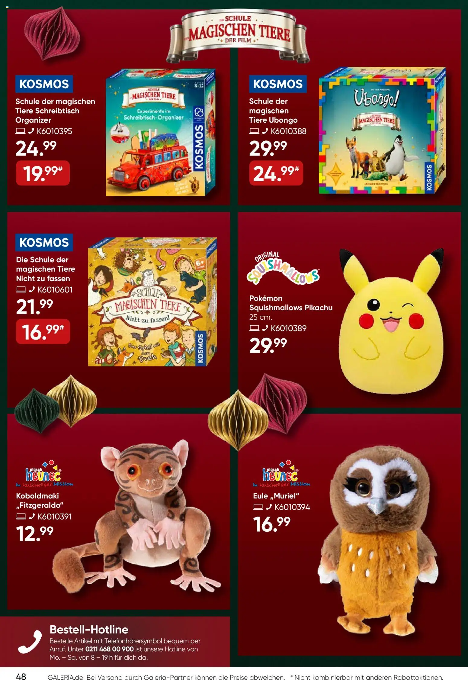 Galeria Karstadt Kaufhof Prospekt 	 – gültig ab 03.12.2025 | Seite: 48