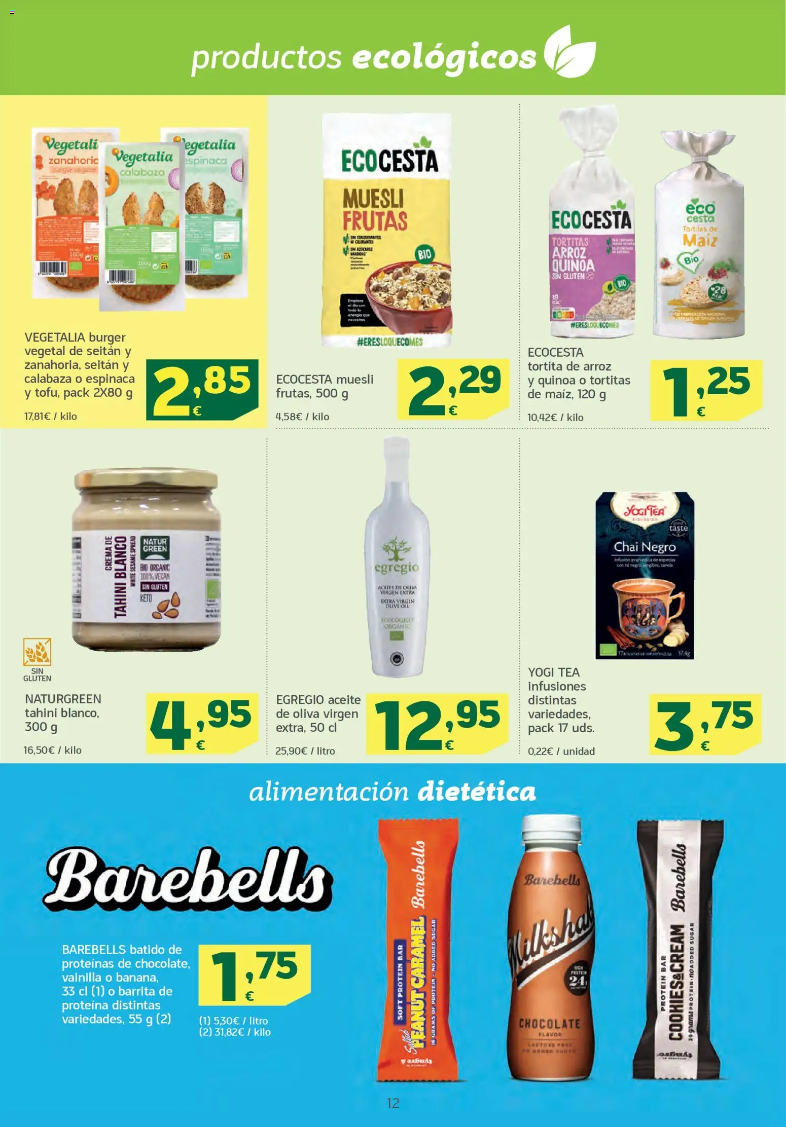 HiperDino folleto │ válido desde el 07.01.2026 | Página: 12 | Productos: Aceite, Chocolate, Arroz, Tahini