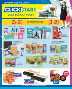 Clicks specials catalogue – valid from 13.01.2026 | Page: 5