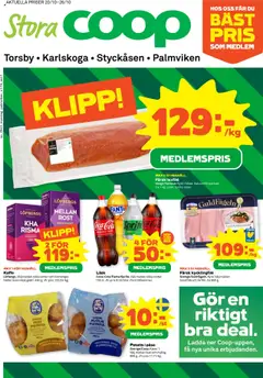 Stora Coop - erbjudanden - Förhandsvisning av reklamblad från butik Stora Coop aktuell från 20.10.2025